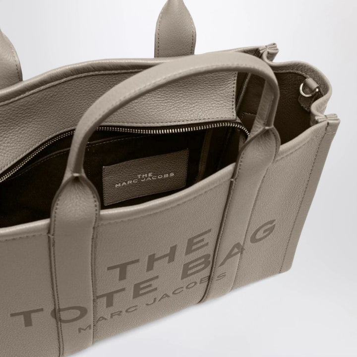 Marc Jacobs - The Medium Tote Bag Cement in leather