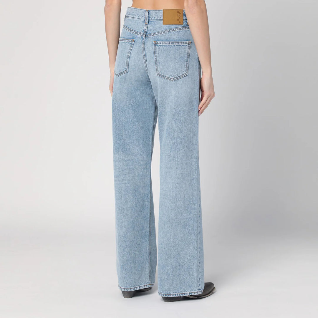 HAIKURE - Light blue washed jeans