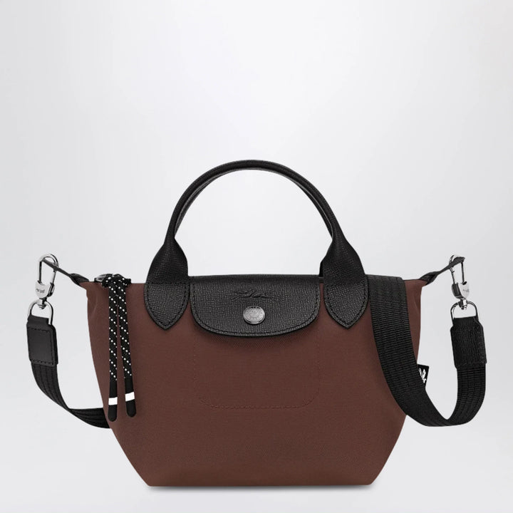 Longchamp - XS Le Pliage Energy bag with handle in cacao colour
