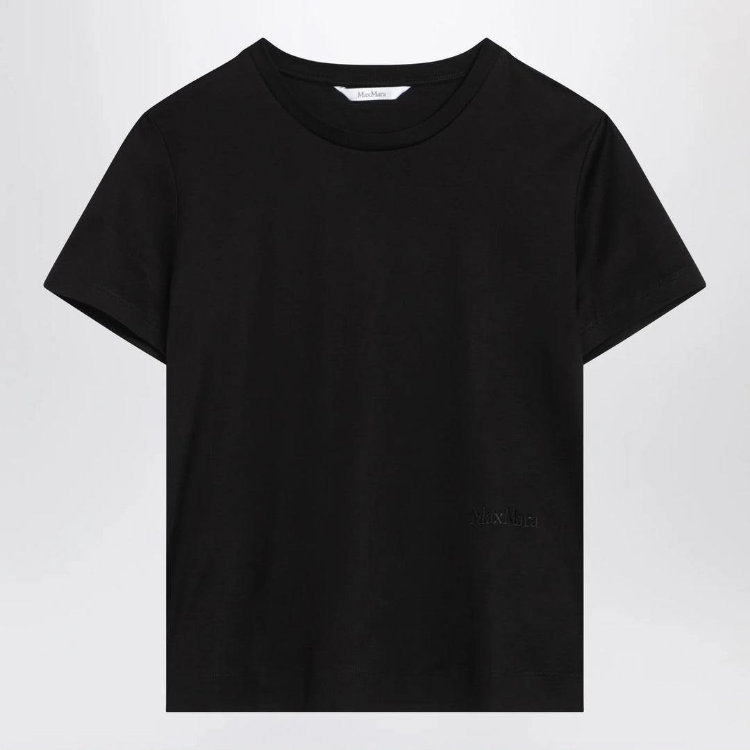 Max Mara - Black cotton T-shirt
