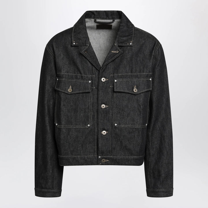 LEMAIRE - Trucker denim jacket with contrast stitching