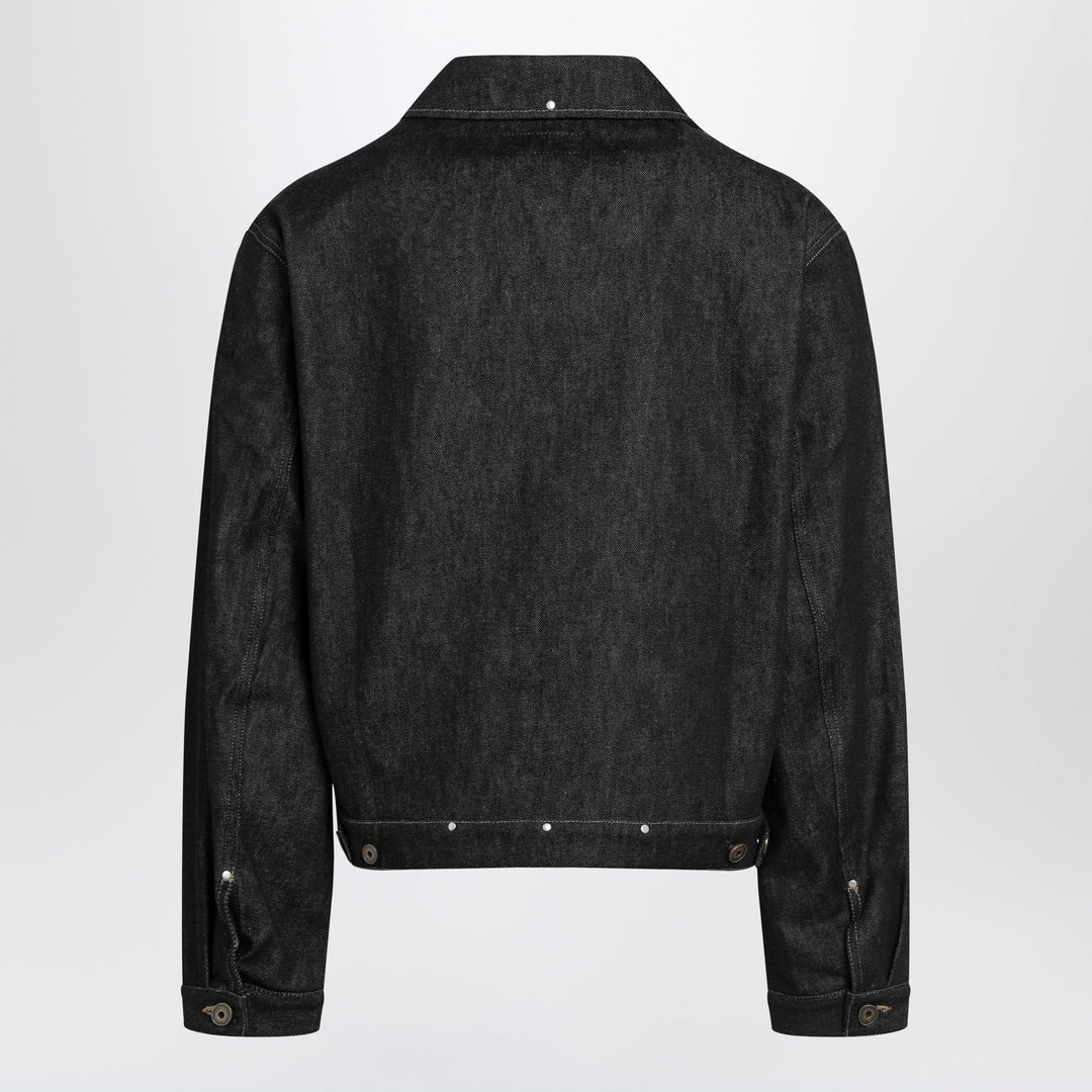 LEMAIRE - Trucker denim jacket with contrast stitching