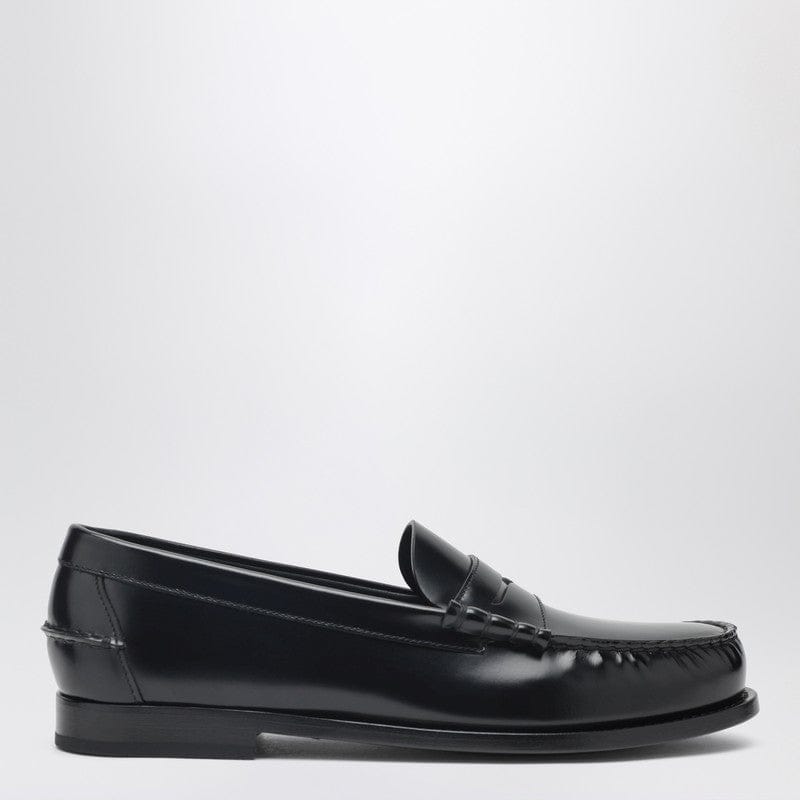 Shoes Church's - Classic black leather loafer - 10,5 UK Brand