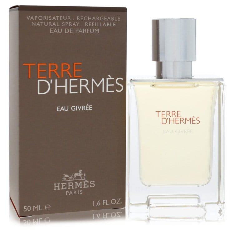 Perfume & Cologne 50 ml Eau De Parfum Refillable Spray Terre D'hermes Eau Givree Eau De Parfum Refillable Spray By Hermes Brand