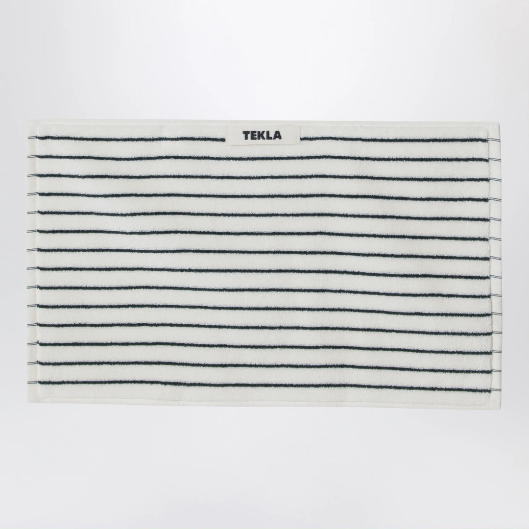 Tekla - White striped guest towel 30x50 Brand Apparel &amp; Accessories U