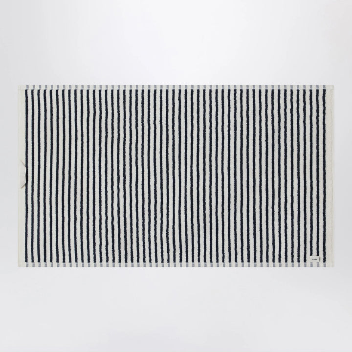 Tekla - White striped towel 50x90