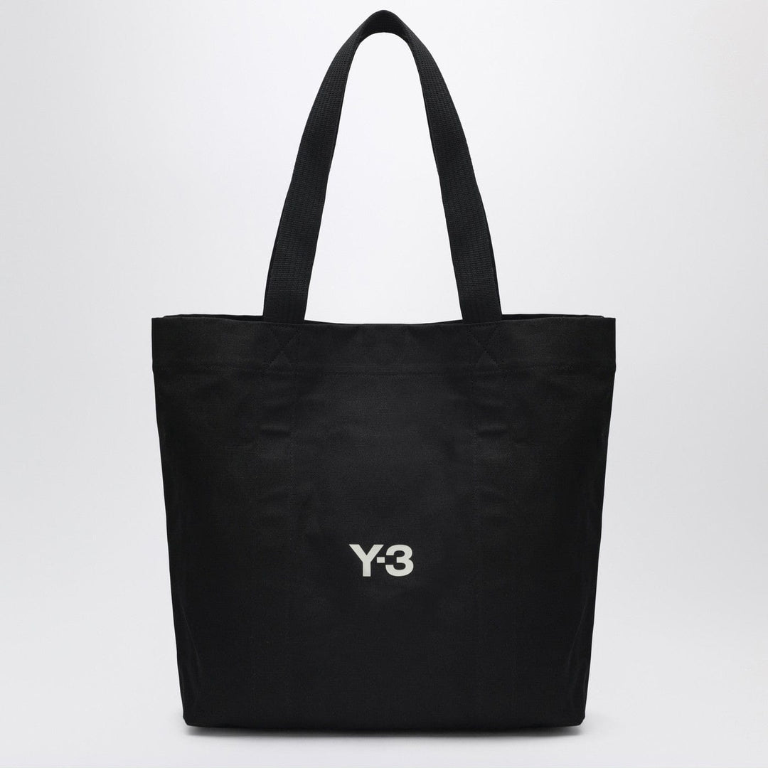 Apparel &amp; Accessories TU adidas Y-3 - Black canvas bag with logo print Brand