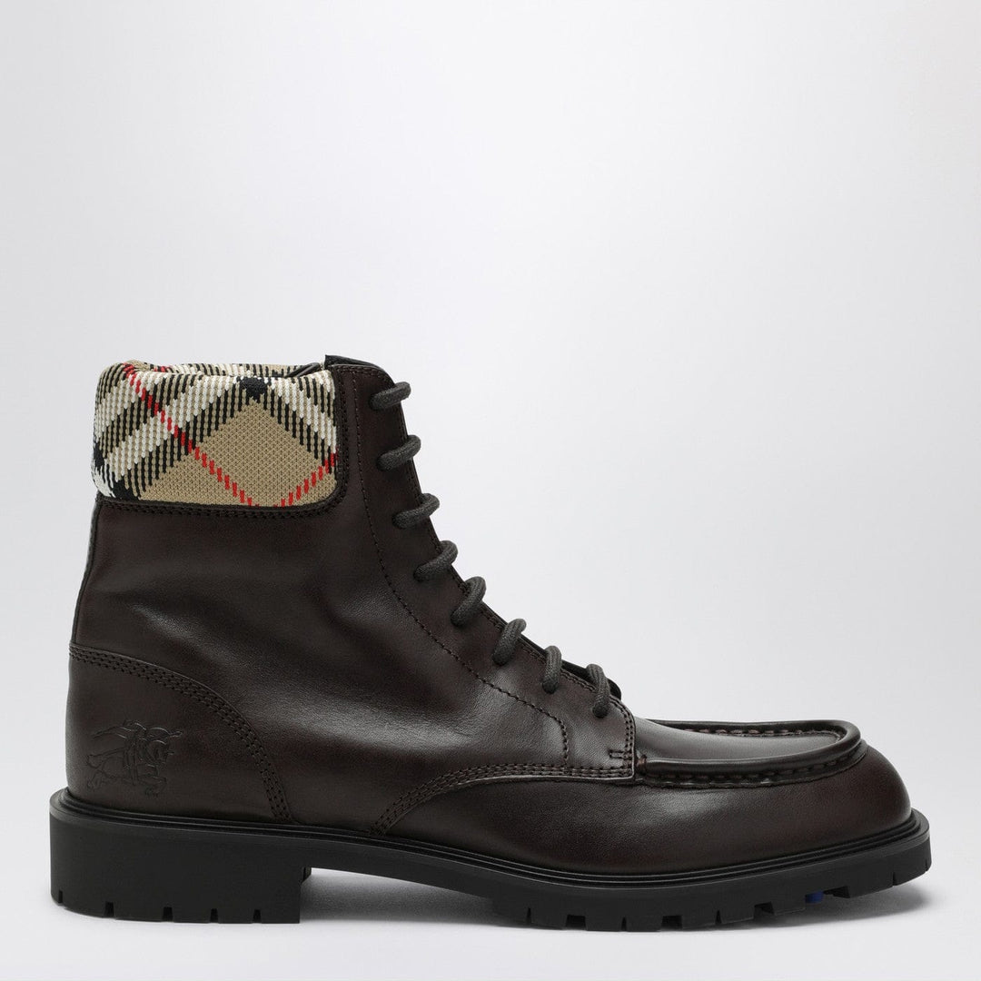 Apparel &amp; Accessories Burberry - Brown leather amphibian rogue Brand