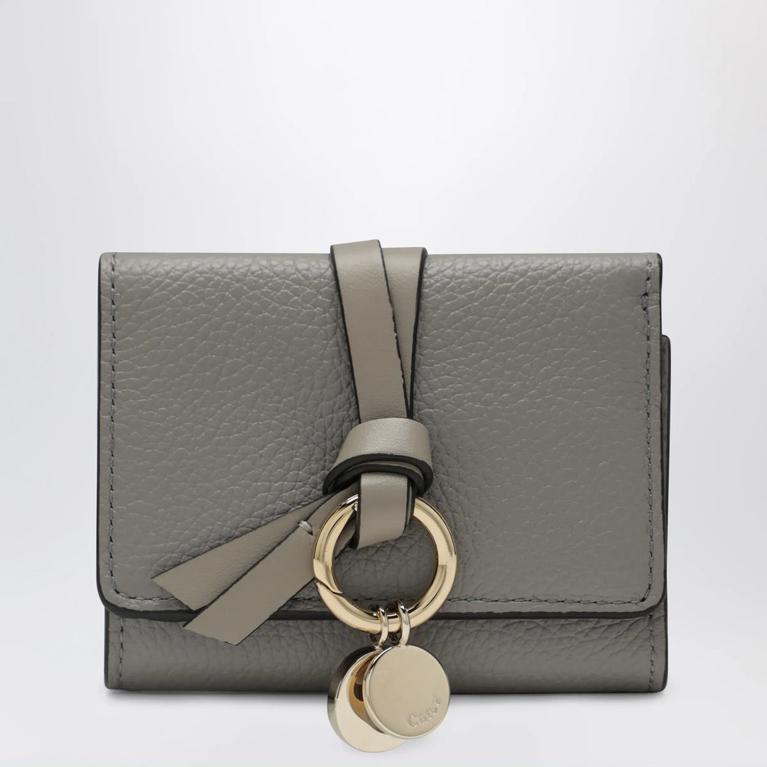 Chloé - Grey Alphabet Mini Trifold Wallet Brand Apparel & Accessories TU