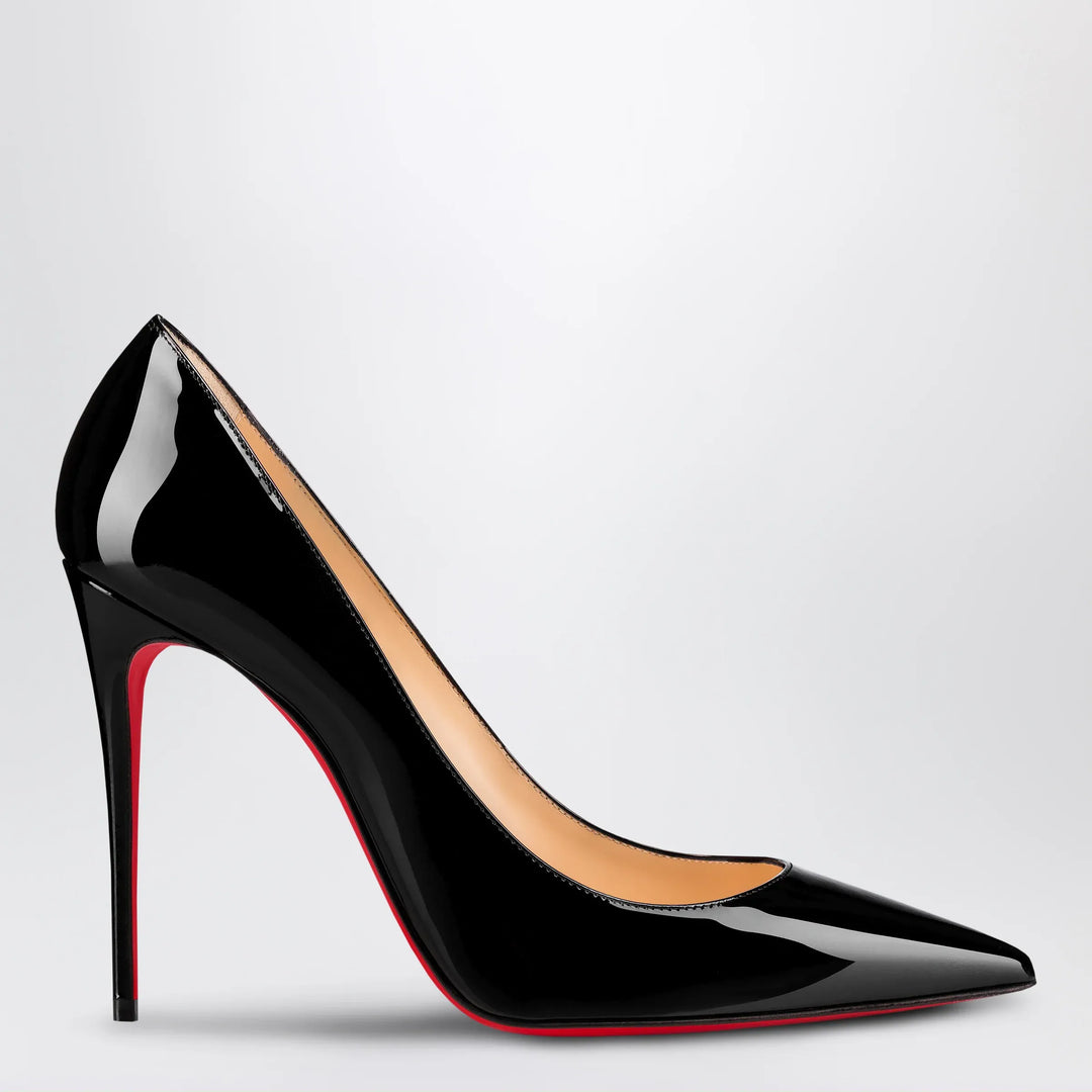 Christian Louboutin - Black patent leather décollette Brand Apparel & Accessories 37 IT