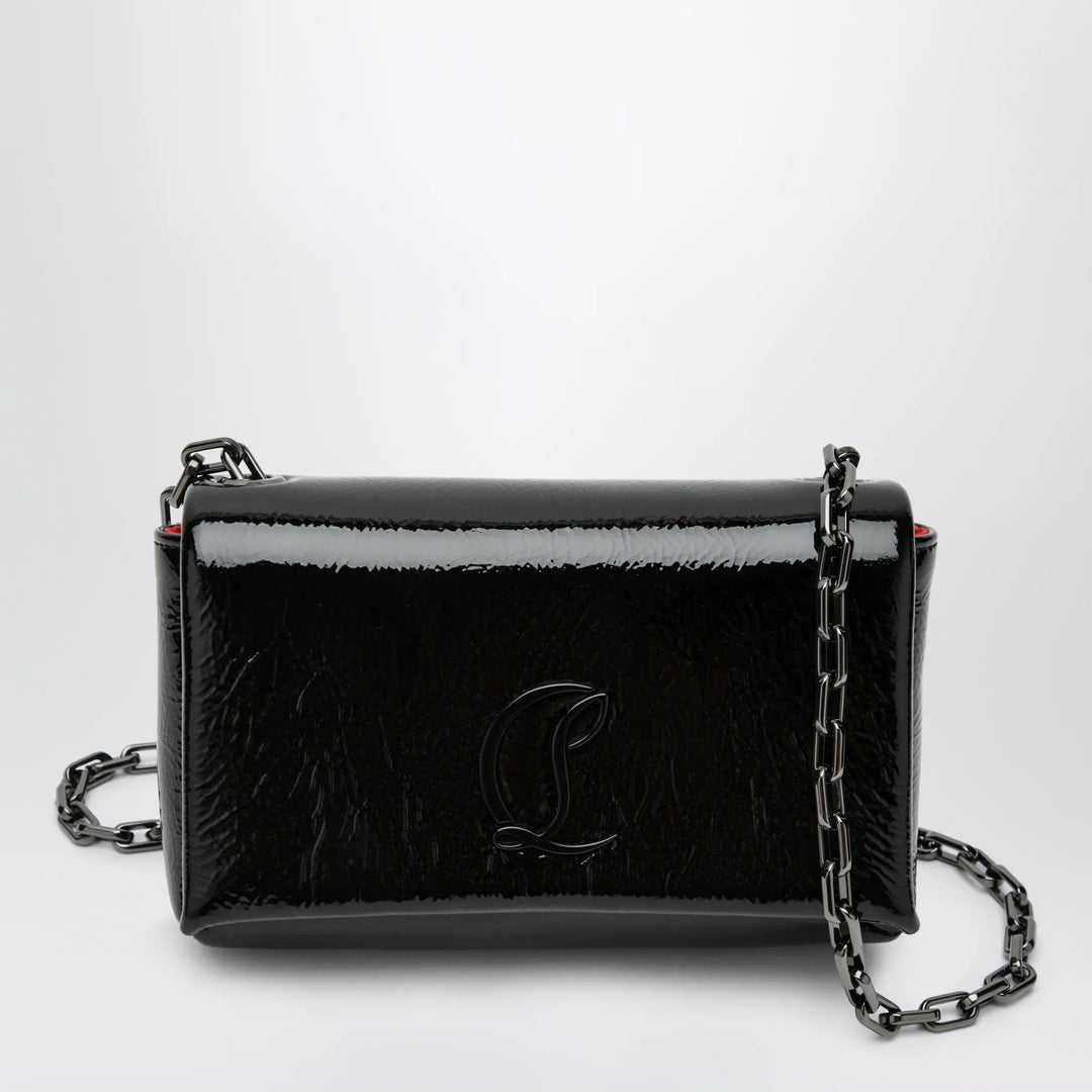 Christian Louboutin - Loubi 54 large flap shoulder bag Black Brand Apparel & Accessories TU