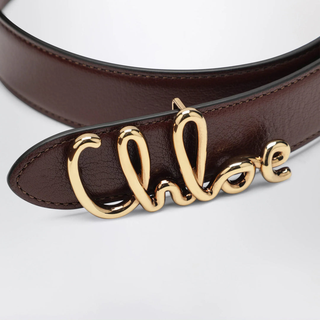 Chloé - Brown The Chloé Iconic Belt Brand Apparel &amp; Accessories > Clothing Accessories > Belts