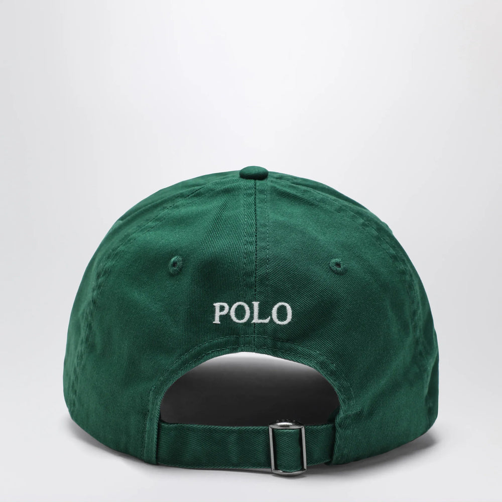 Polo Ralph Lauren - Green baseball cap with logo Brand Apparel & Accessories > Clothing Accessories > Hats U
