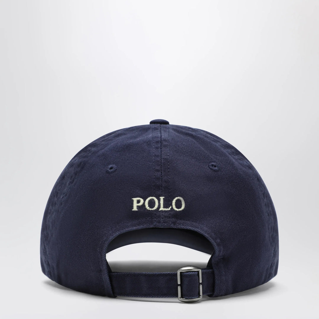 Polo Ralph Lauren - Navy blue cotton baseball cap Brand Apparel &amp; Accessories > Clothing Accessories > Hats U