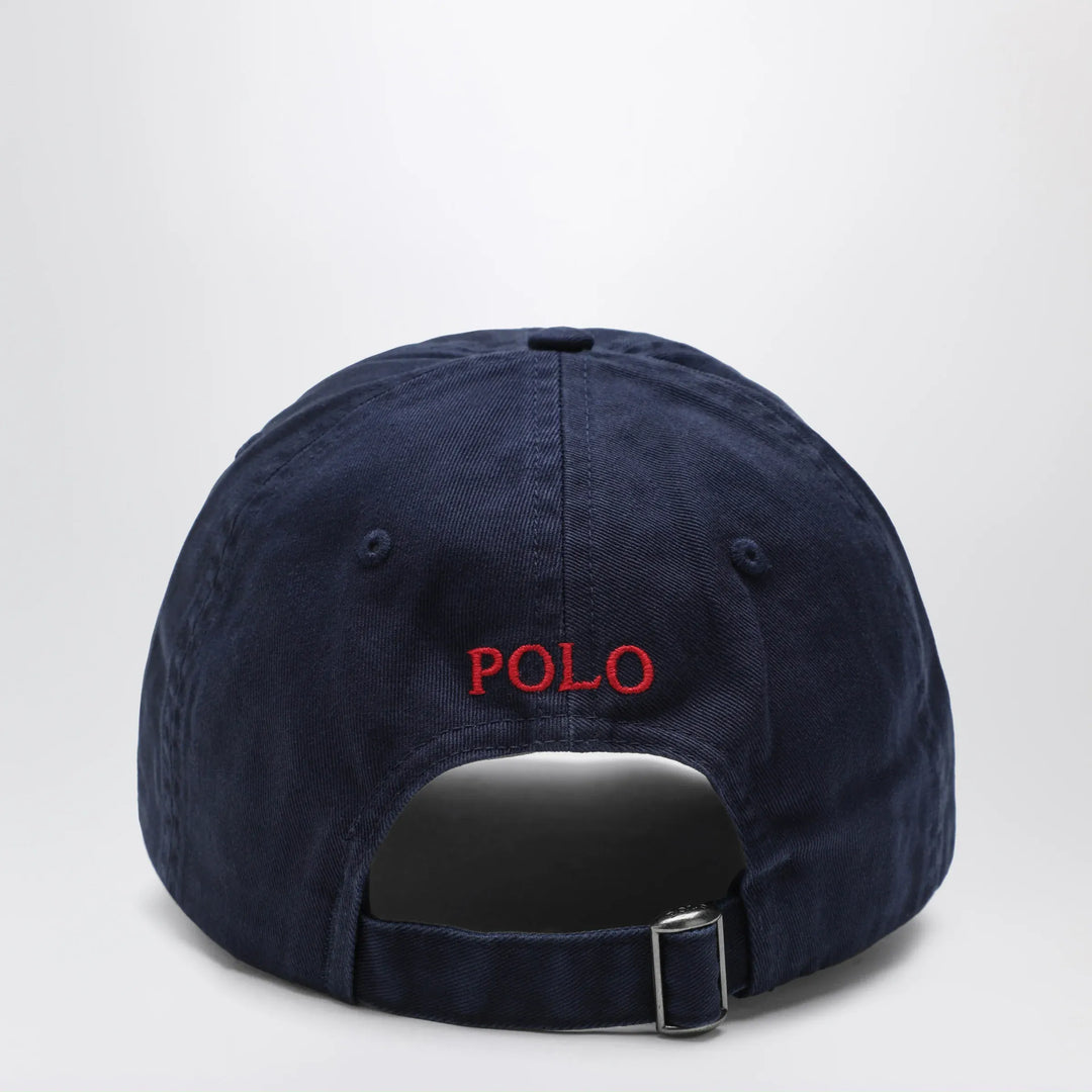 Polo Ralph Lauren - Newport Navy / Red baseball cap with logo Brand Apparel &amp; Accessories > Clothing Accessories > Hats U