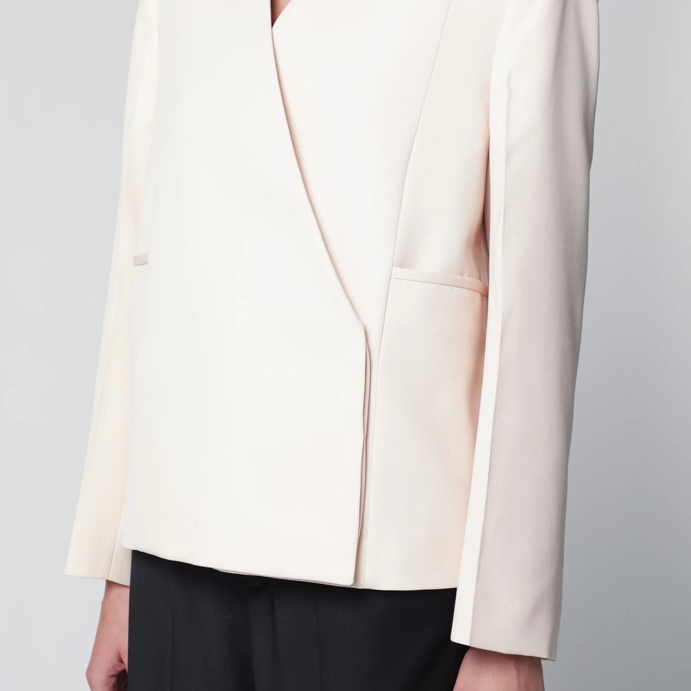 Jil Sander - Wool blazer in toile Brand Apparel & Accessories > Clothing > Outerwear > Coats & Jackets