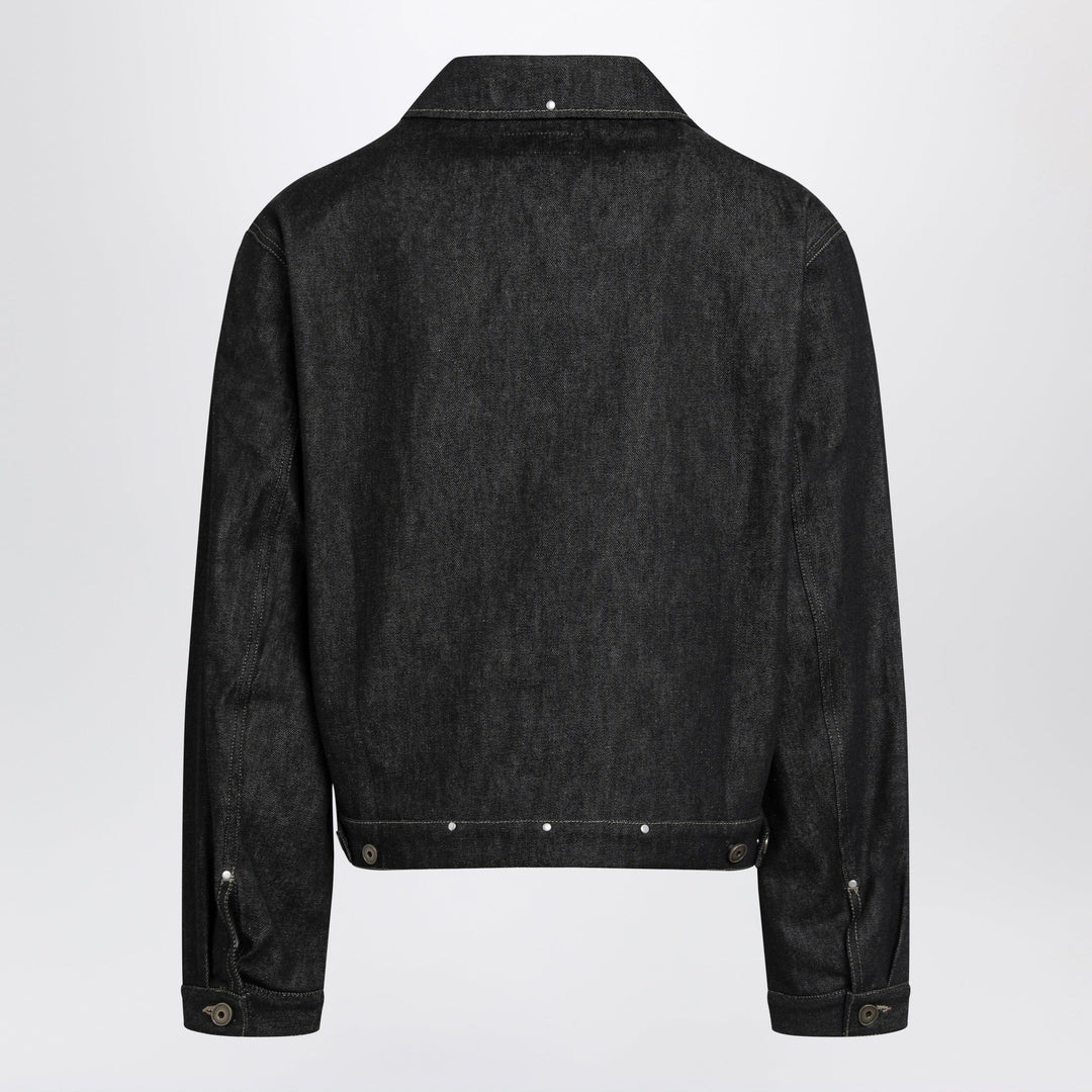LEMAIRE - Trucker denim jacket with contrast stitching Brand Apparel &amp; Accessories > Clothing > Outerwear > Coats &amp; Jackets