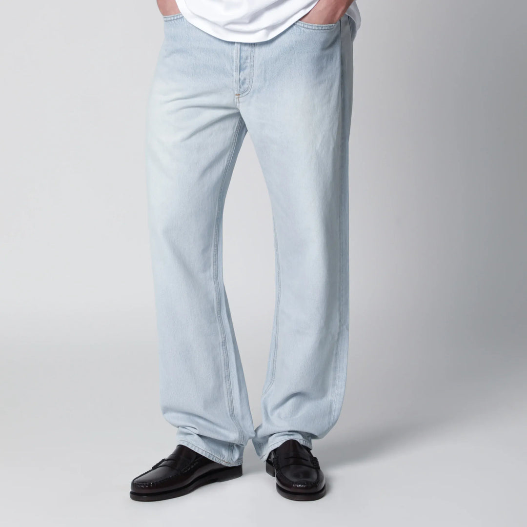 AGOLDE - 90s straight-leg mid-rise jeans in light blue denim Brand Apparel & Accessories > Clothing > Pants 29