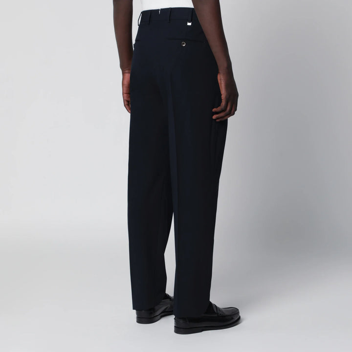 PT Torino - Blue cotton trousers Brand Apparel &amp; Accessories > Clothing > Pants