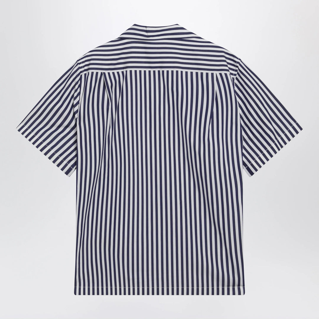 Dolce&amp;Gabbana - Hawaii collar striped poplin shirt in multicolor Brand Apparel &amp; Accessories > Clothing > Shirts &amp; Tops 39