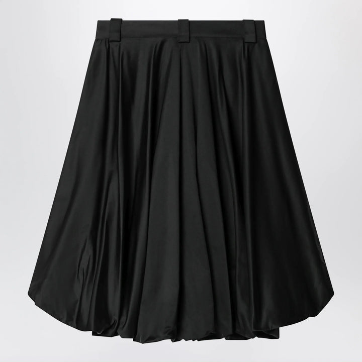 Balenciaga - Black balloon skirt in silk blend Brand Apparel &amp; Accessories > Clothing > Skirts