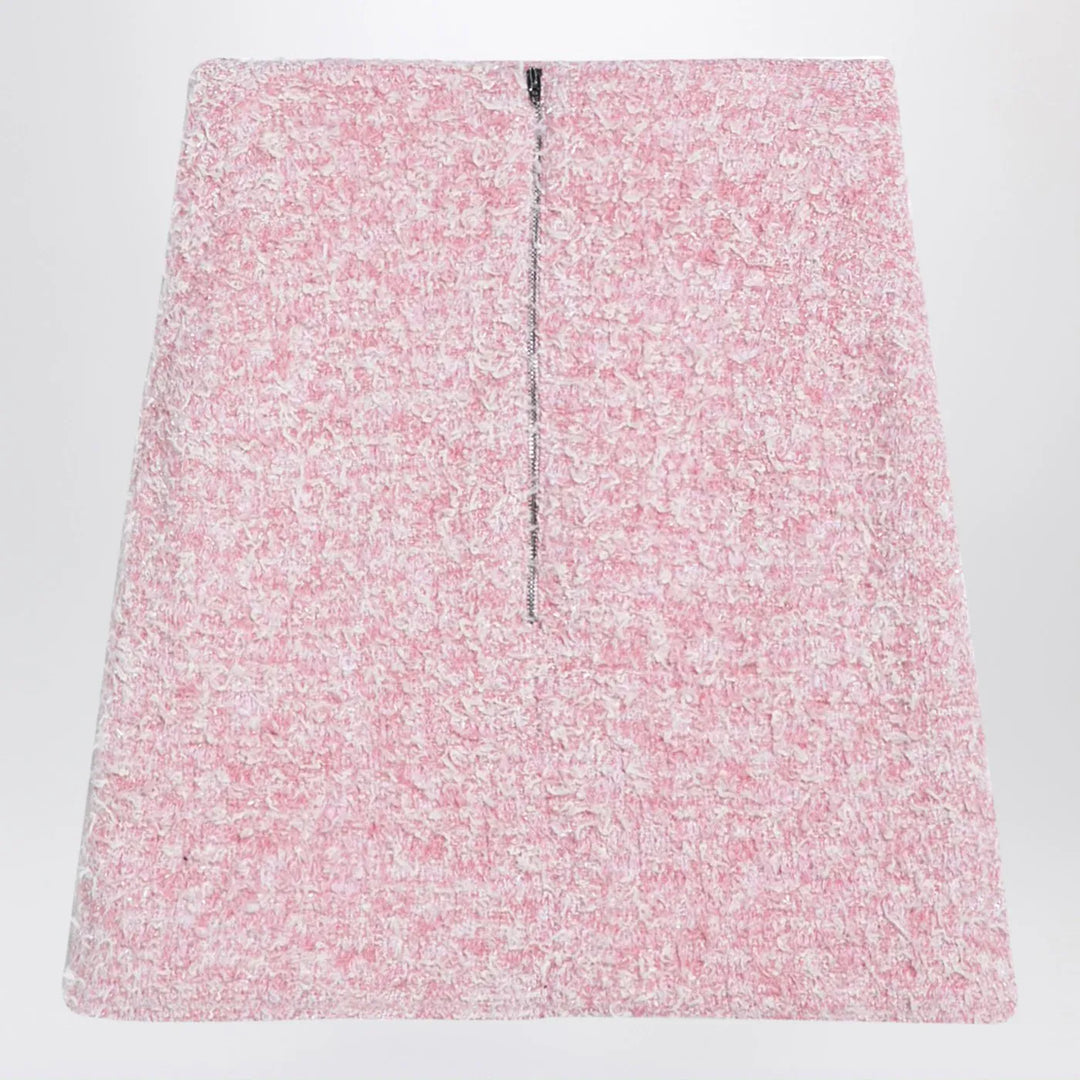 Balenciaga - Pink cotton blend tweed mini skirt Brand Apparel &amp; Accessories > Clothing > Skirts M