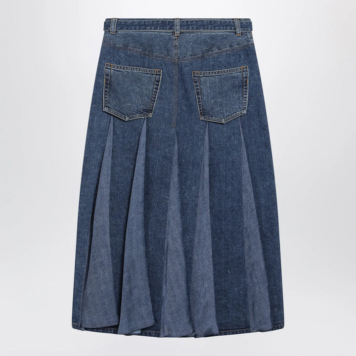 Sacai - Denim skirt in blue cotton Brand Apparel &amp; Accessories > Clothing > Skirts