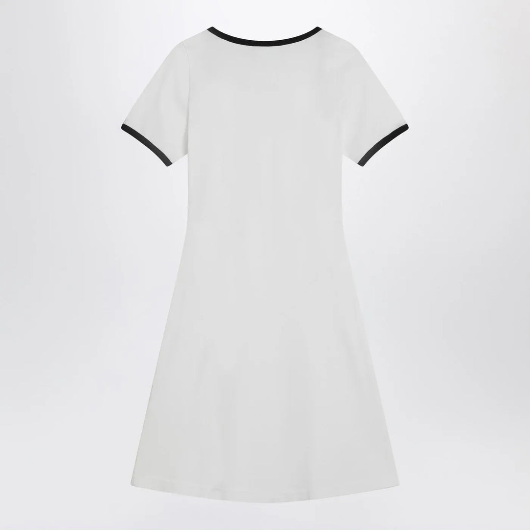 Courrèges - Black/white mini dress in cotton Brand Apparel &amp; Accessories XS