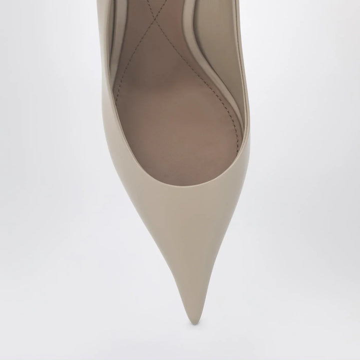 Dolce&amp;Gabbana - Beige calfskin décolleté devotion Brand Apparel &amp; Accessories