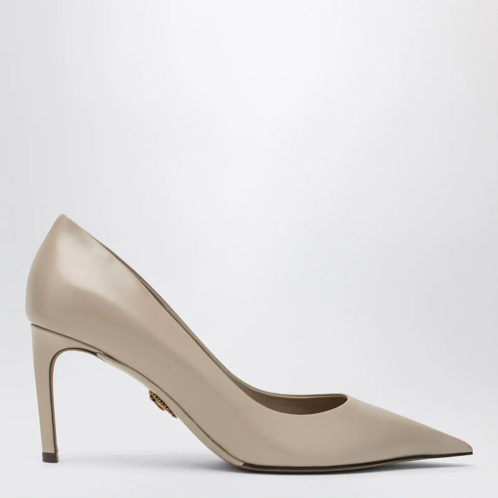 Dolce&amp;Gabbana - Beige calfskin décolleté devotion Brand Apparel &amp; Accessories 40 IT