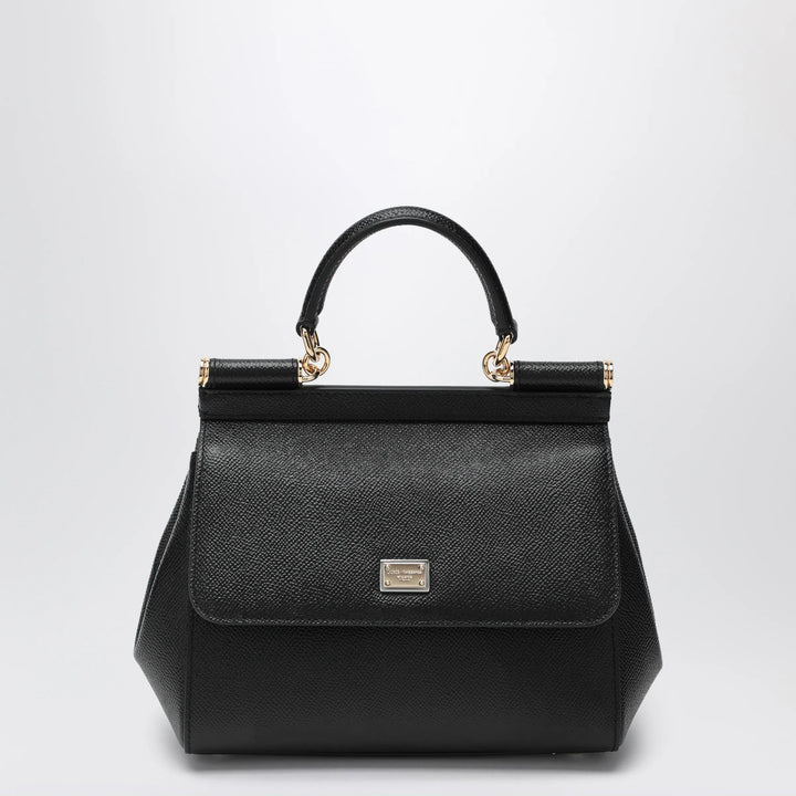 Dolce&amp;Gabbana - Medium black Sicily Hand Bag Brand Apparel &amp; Accessories TU