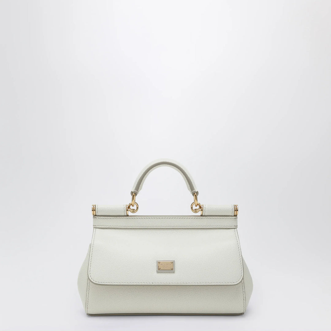 Dolce&amp;Gabbana - Small Sicily handbag in white Brand Apparel &amp; Accessories