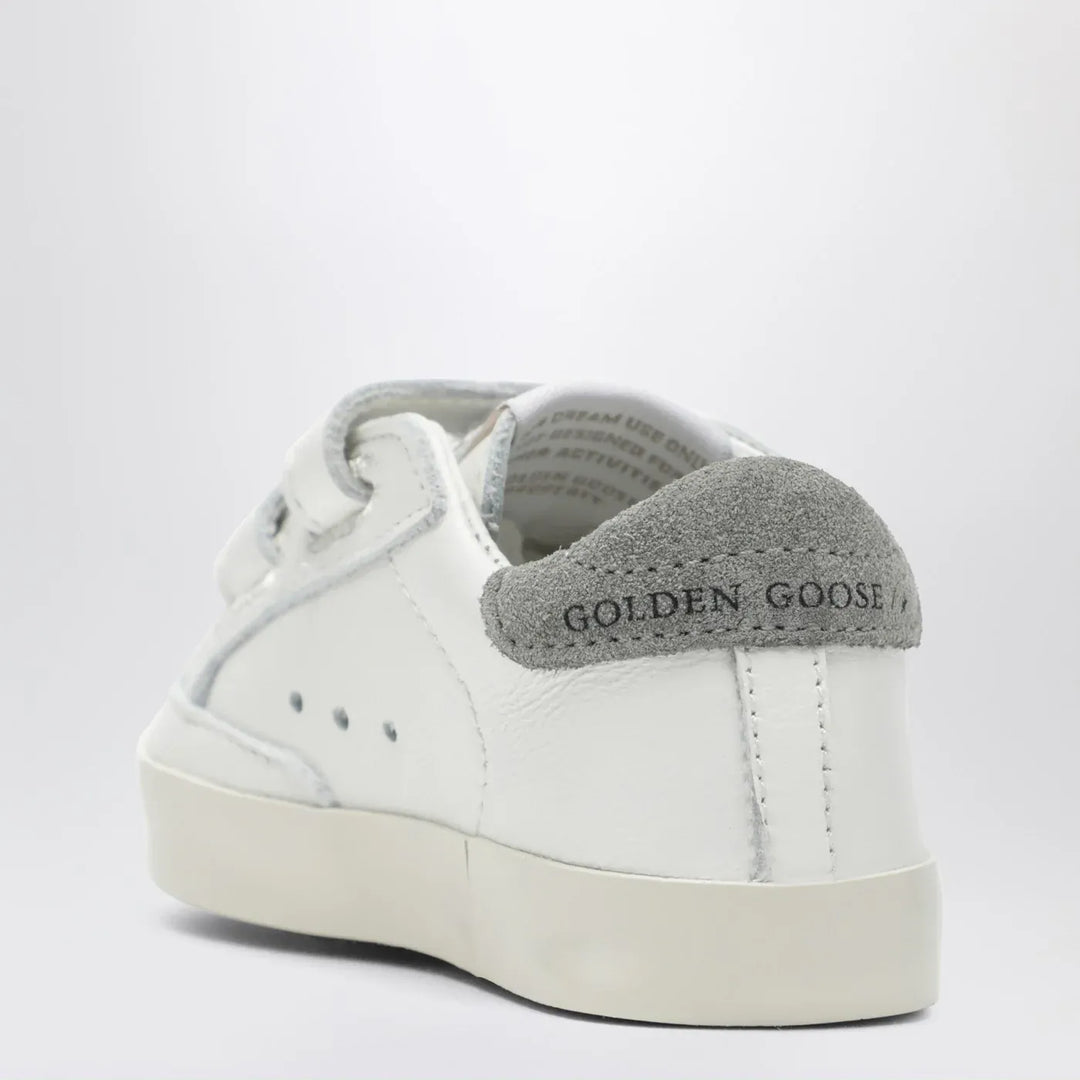 Golden Goose - White/beige Old School baby trainers with duck motif Brand Apparel &amp; Accessories
