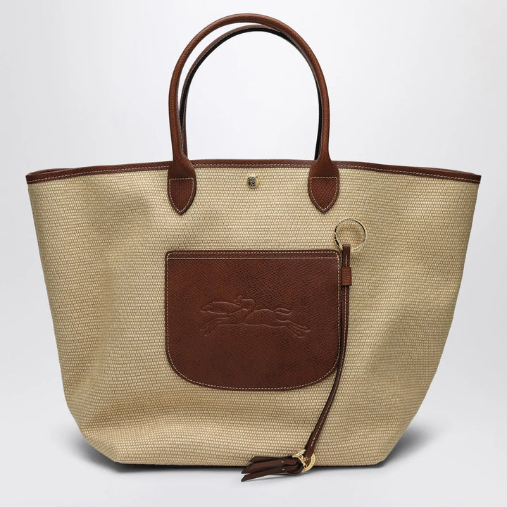 Longchamp - Basket bag L Le Pliage artichoke brown Brand Apparel &amp; Accessories TU