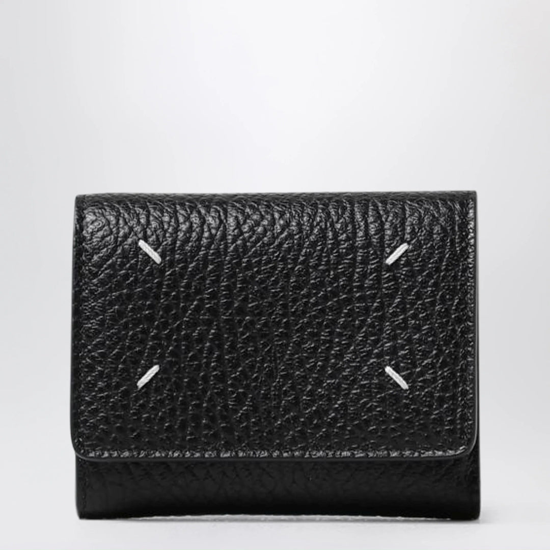 Maison Margiela - Four Stitches trifold wallet black Brand Apparel &amp; Accessories TU