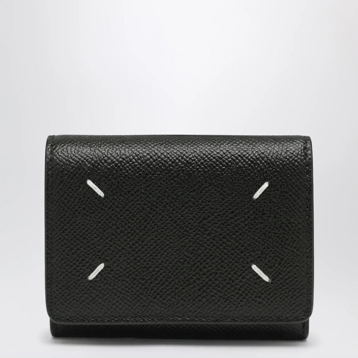 Maison Margiela - Four Stitches trifold wallet black Brand Apparel &amp; Accessories TU