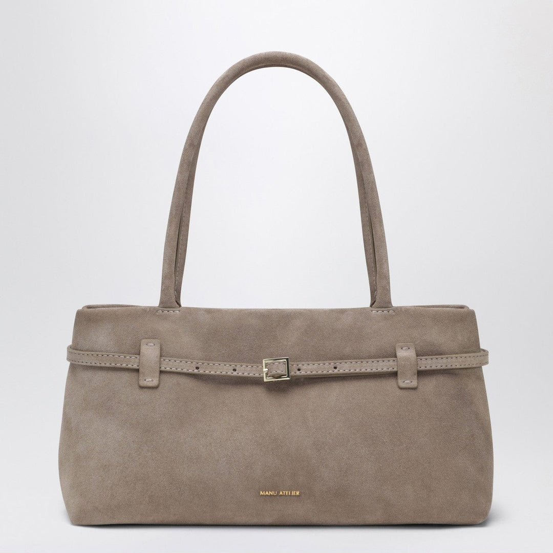 Apparel & Accessories TU Manu Atelier - Le Cambon East West Sughero bag in suede Brand