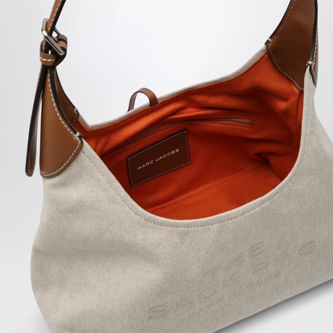 Marc Jacobs - Sack Bag bucket bag in canvas and leather beige/argan Brand Apparel &amp; Accessories TU