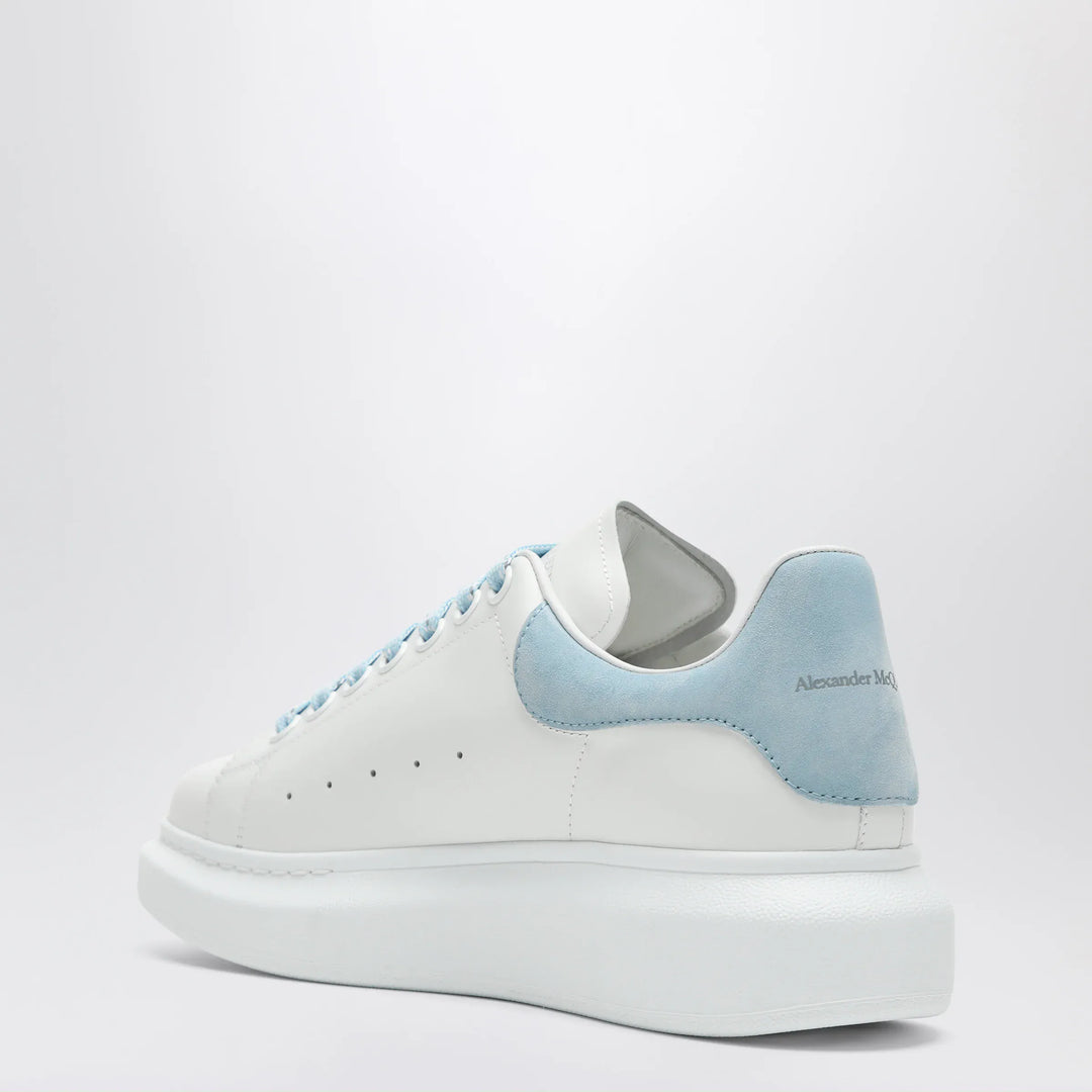 Alexander McQueen - Oversize sneakers in white/powder blue Brand Apparel &amp; Accessories > Shoes