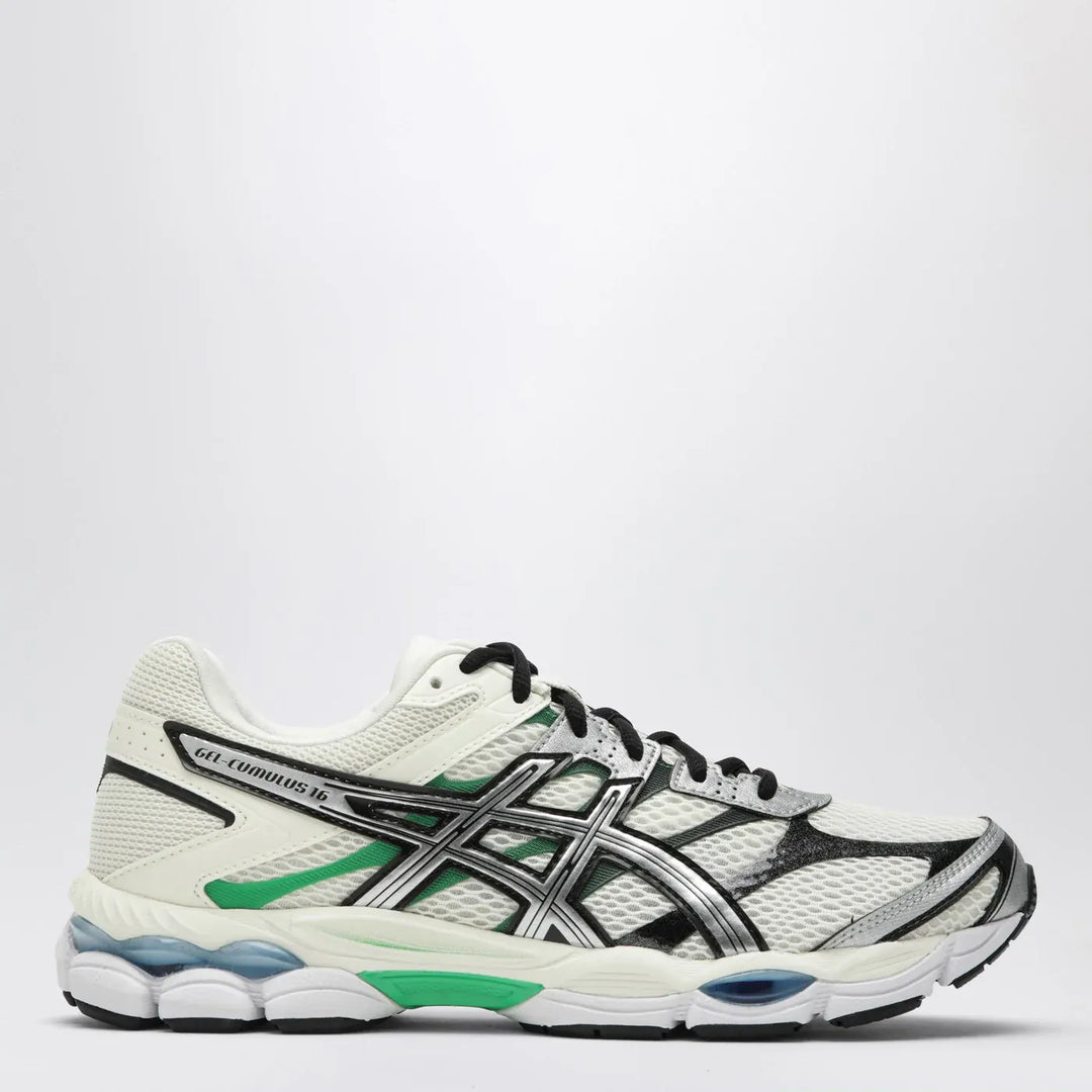 ASICS - Gel-Cumulus 16 Sneakers in Ivory/Pure Silver Brand Apparel &amp; Accessories > Shoes 4 US