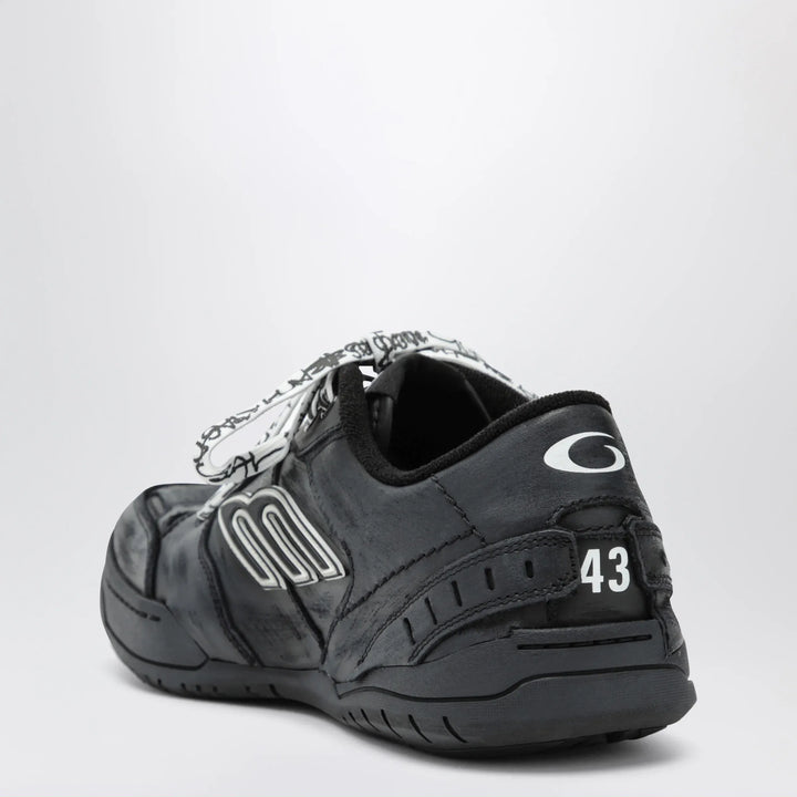 Balenciaga - Hamptons Worn-Out black sneakers Brand Apparel &amp; Accessories > Shoes