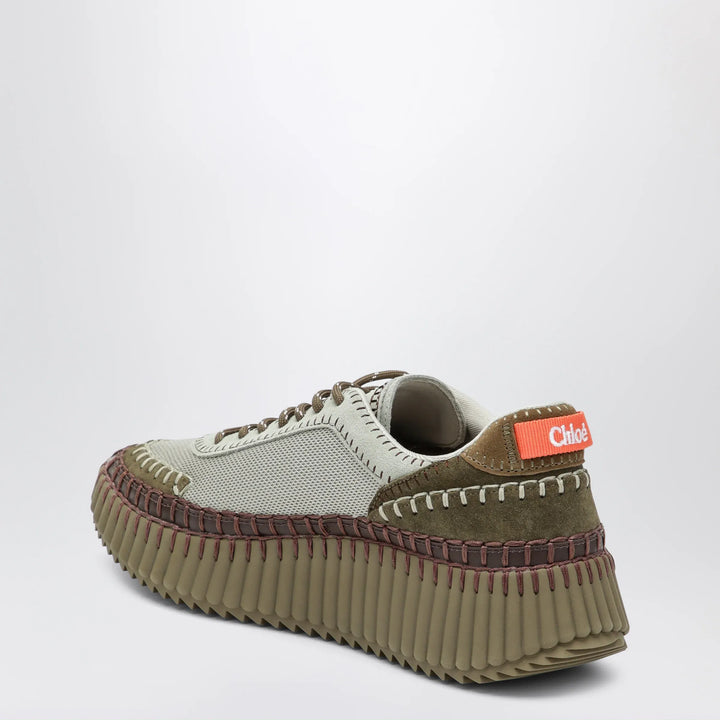 Chloé - Nama sneakers in military green Brand Apparel &amp; Accessories > Shoes
