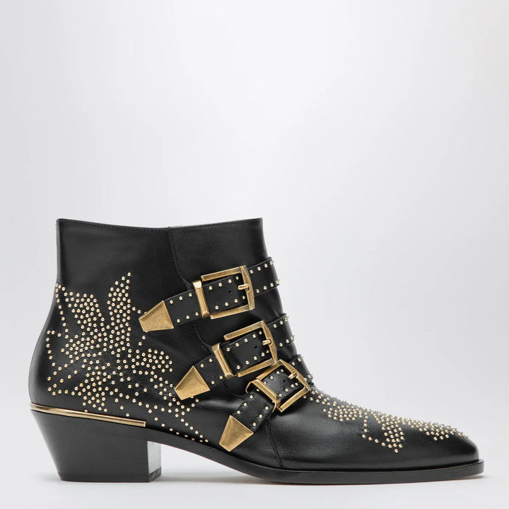 Chloé - Susanna ankle boots in black with studs Brand Apparel &amp; Accessories > Shoes 36 IT