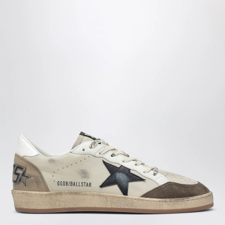 Golden Goose - Cream/white/marble/blue Ball Star sneakers Brand Apparel &amp; Accessories > Shoes 45 IT