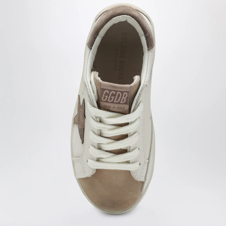 Golden Goose - Sneakers Super-Star Milk/Dark grey/Beige Brand Apparel &amp; Accessories > Shoes