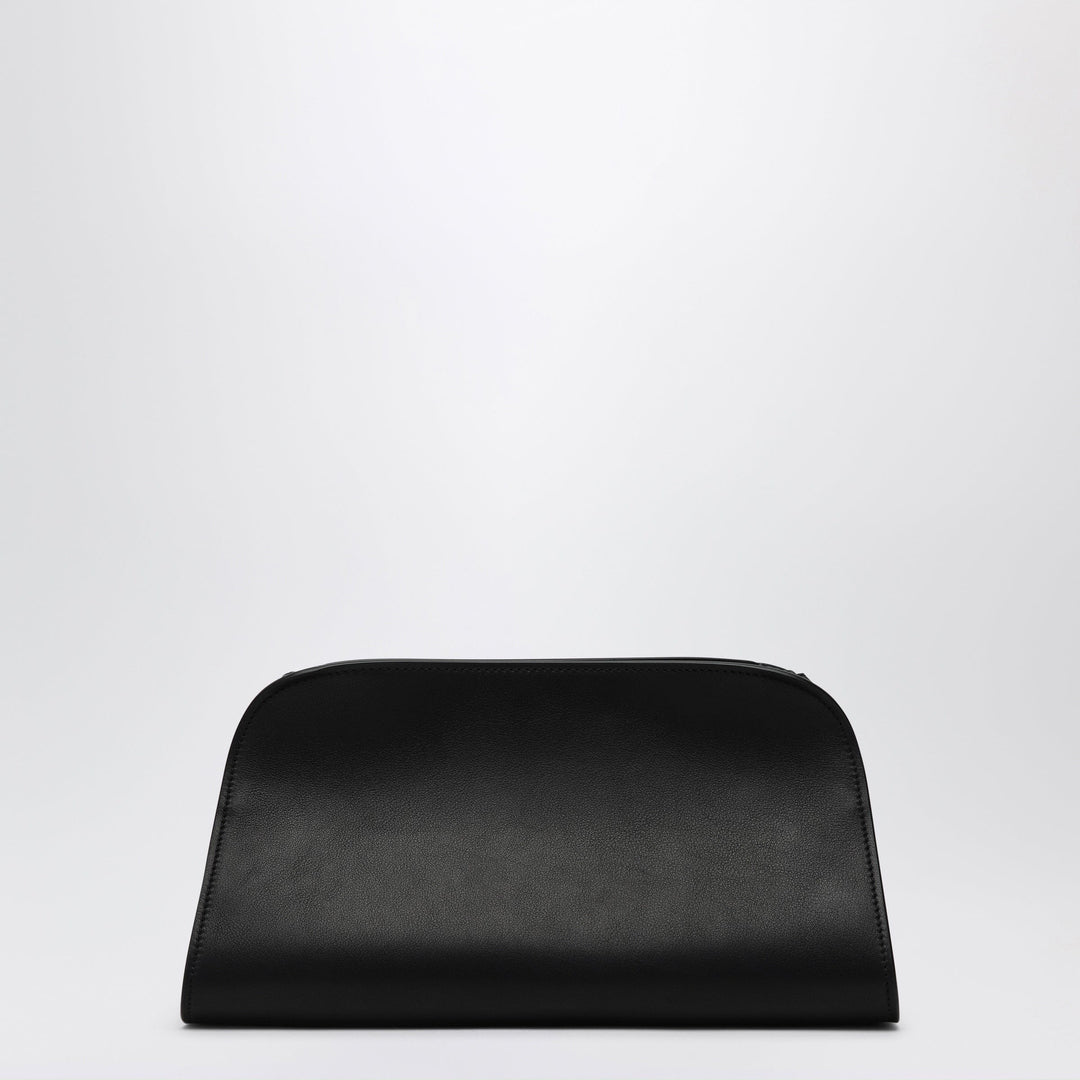 Apparel &amp; Accessories TU The Row - Black leather Peggy Clutch Brand