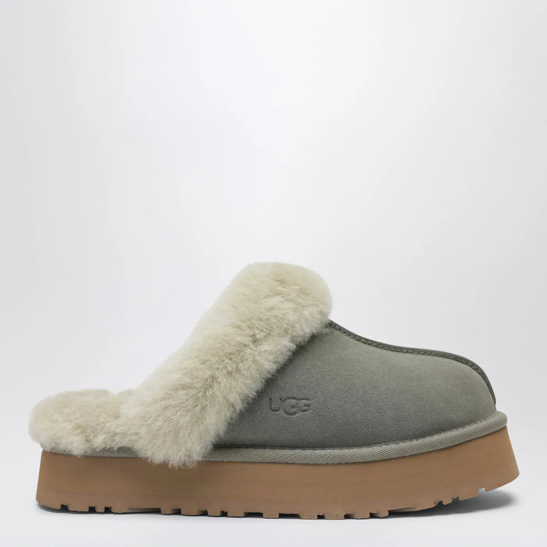 UGG - Disquette moss green eather slip-ons Brand Apparel &amp; Accessories 5 US