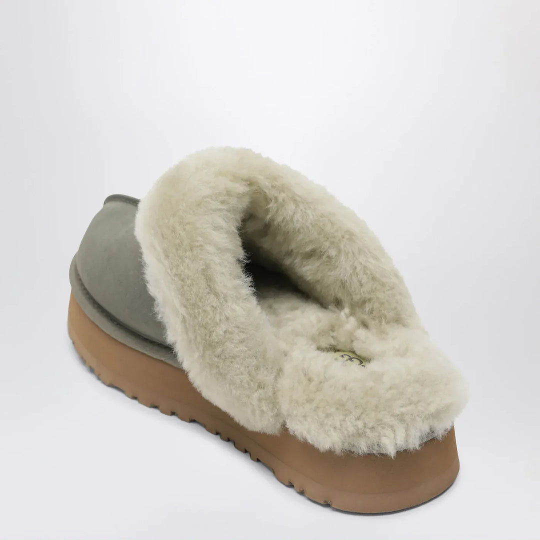 UGG - Disquette moss green eather slip-ons Brand Apparel &amp; Accessories 5 US