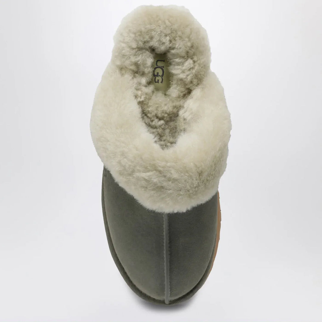 UGG - Disquette moss green eather slip-ons Brand Apparel &amp; Accessories 5 US
