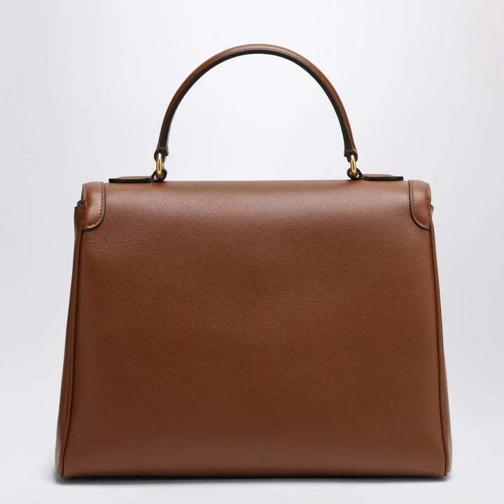 Valentino Garavani - Large shoulder bag 9TO5 tobacco Brand Apparel &amp; Accessories TU